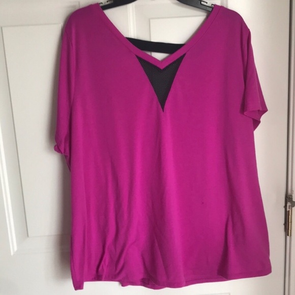 Lane Bryant Tops - Pink Lane Bryant Workout Top